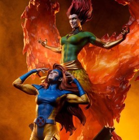 Phoenix and Jean Grey Marvel Maquette by Sideshow Collectibles